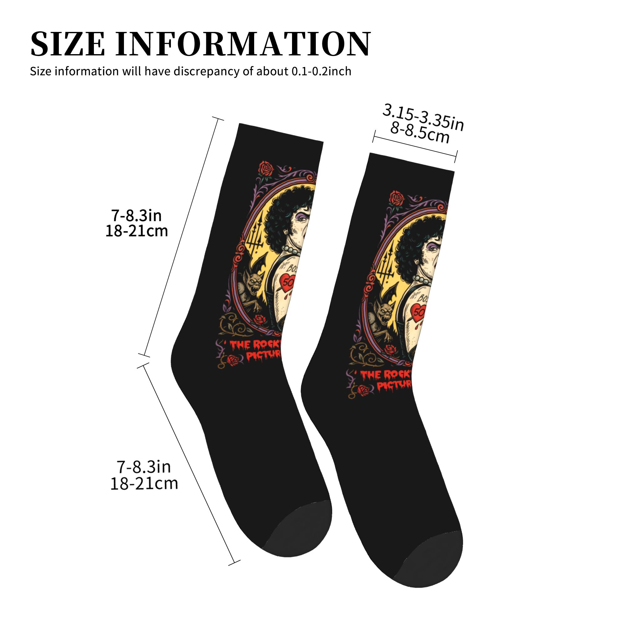 Fun Printed The Rockys Horror  – No Show Sock Women recenzja i cena