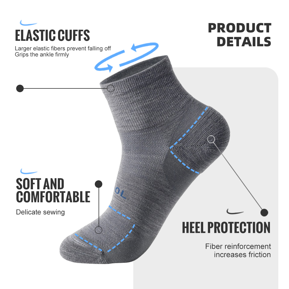 WRELS Merino Wool Socks Compre – Wool Hiking Sock recenzja i cena