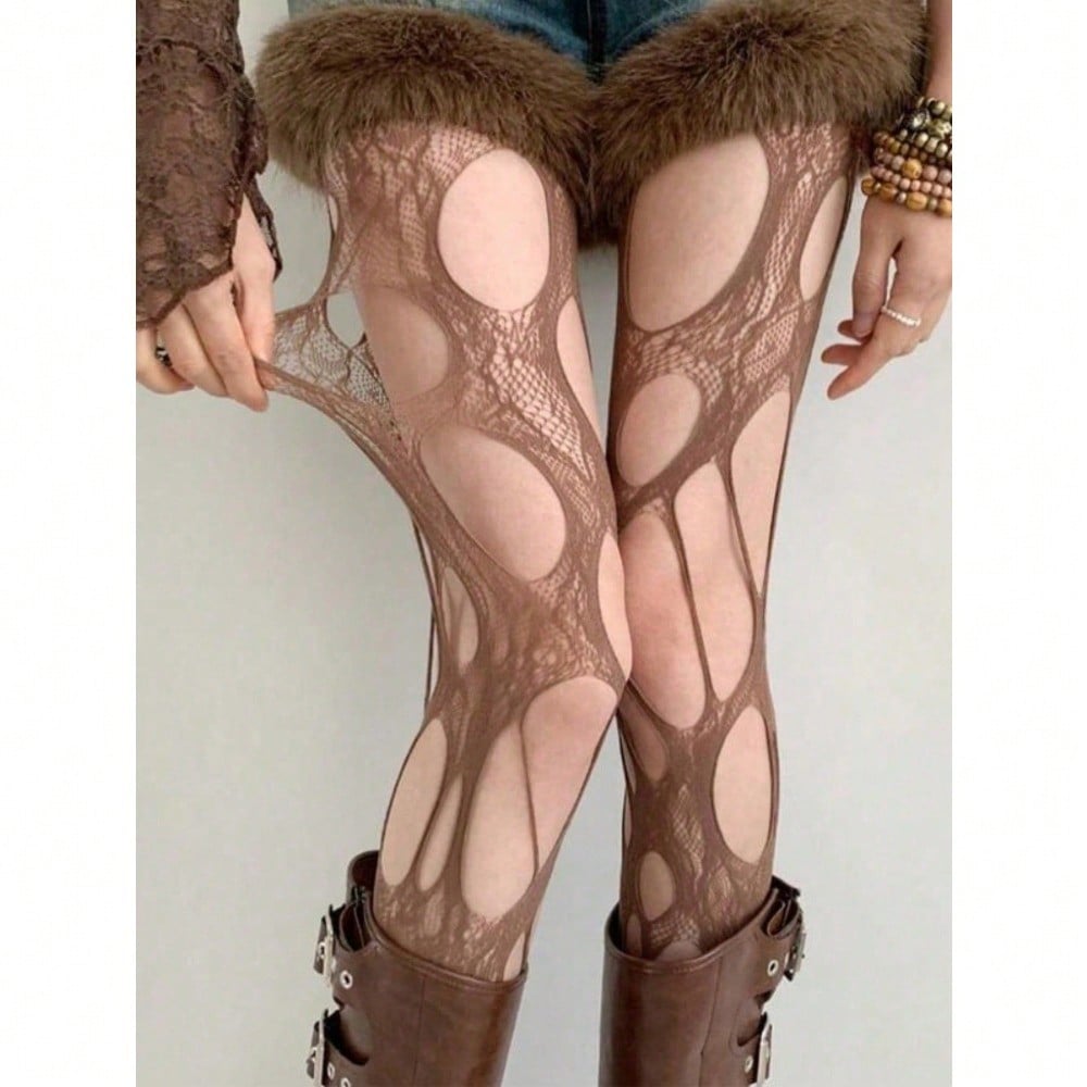 Women's Solid Color Cut Out Sh – Tights Pantyhose Sheer recenzja i cena