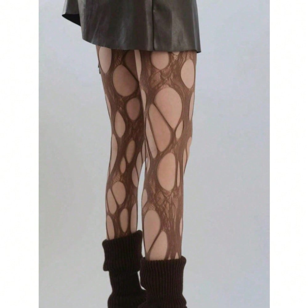 Women's Solid Color Cut Out Sh – Tights Pantyhose Sheer recenzja i cena