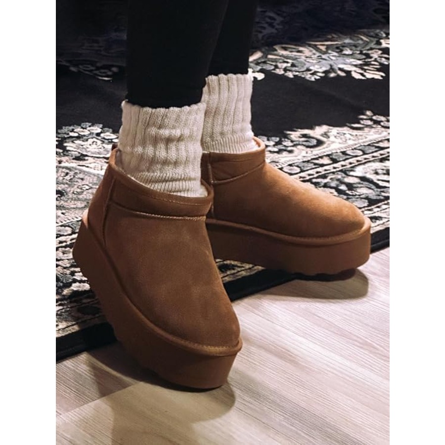ACCFOD Womens Warm Boot Socks  – Thermal Sock Winter recenzja i cena