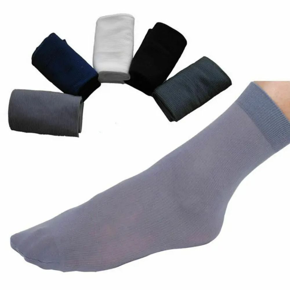 10pairs Men Ice Silk Socks Sum – Silk Sock Bamboo recenzja i cena