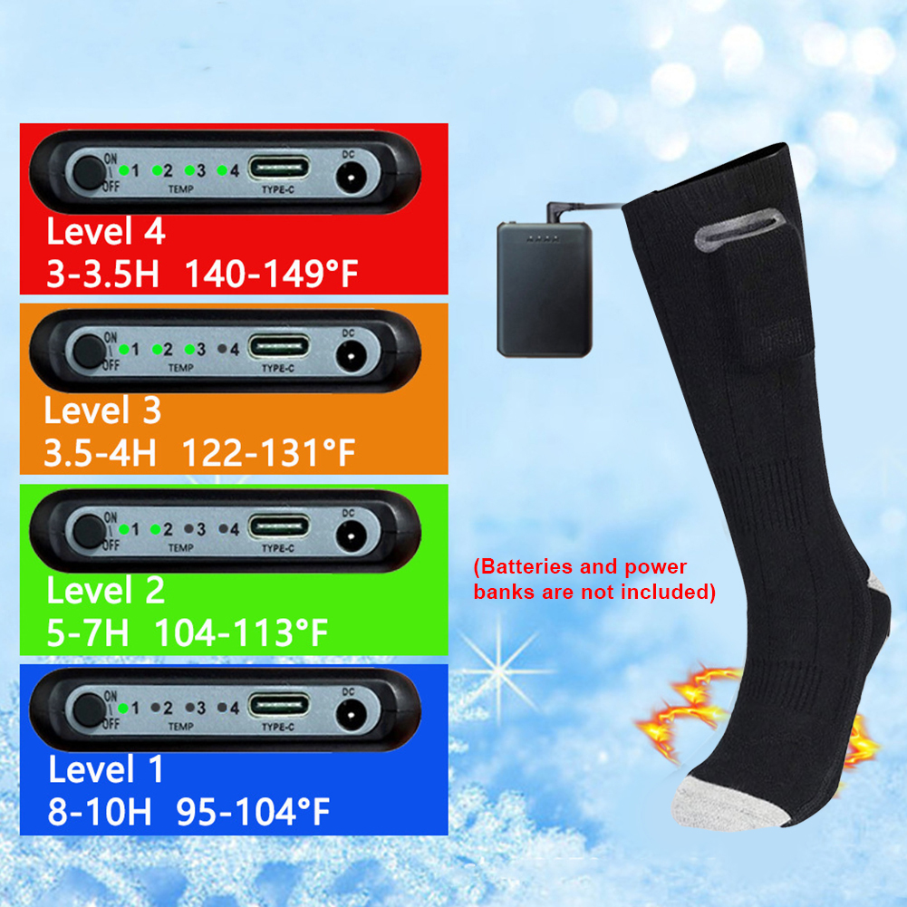 Heat Battery Electric Heated S – Thermal Sock Winter recenzja i cena