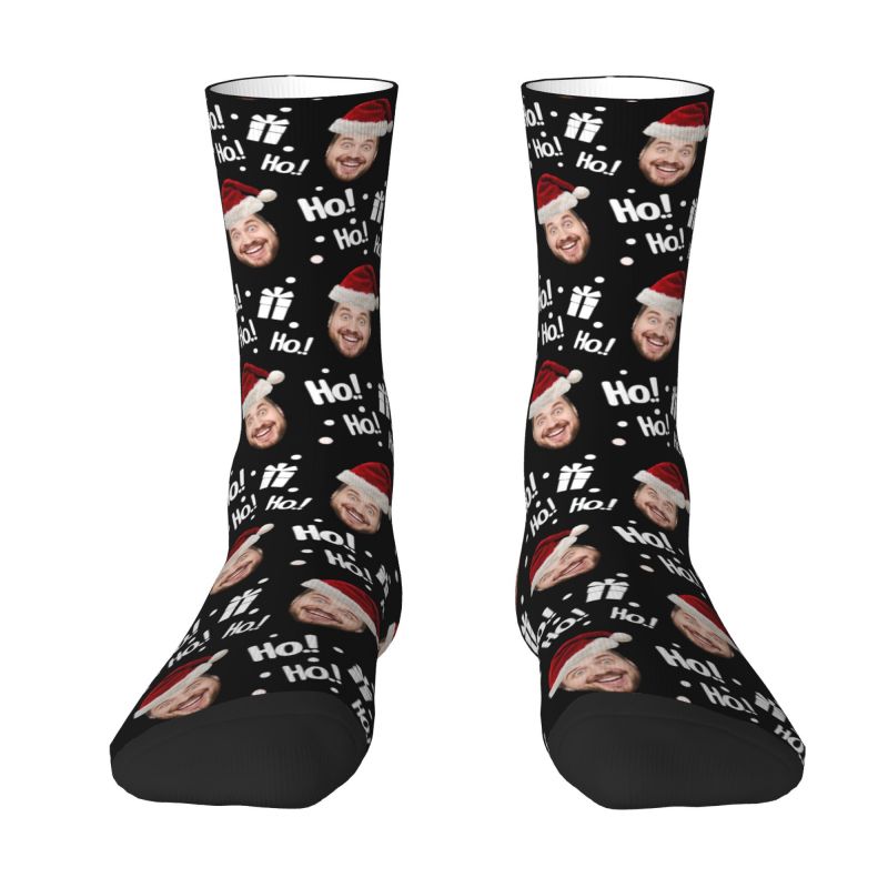 Christmas Face Photo Personali – Dress Sock Men recenzja i cena