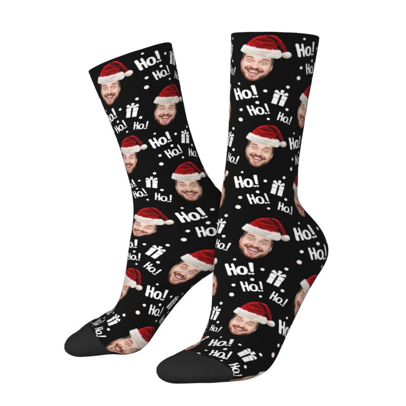 Christmas Face Photo Personali – Dress Sock Men recenzja i cena