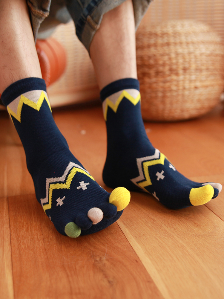 5 Pairs Four-season Pure Cotto – Toe Sock Split recenzja i cena