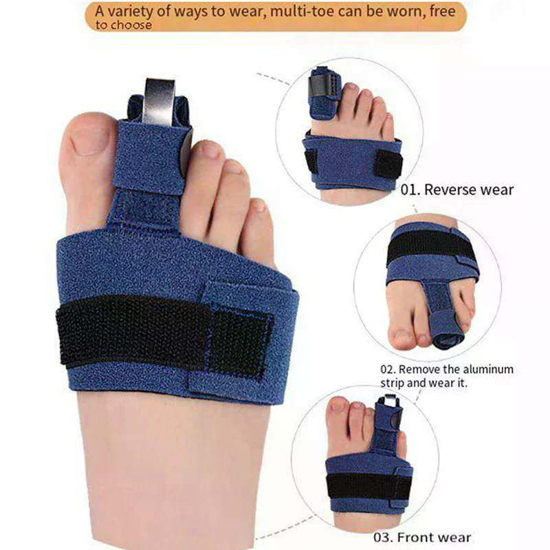 1Pcs Toe Corrector Toe Fractur – Ankle Brace Sock recenzja i cena