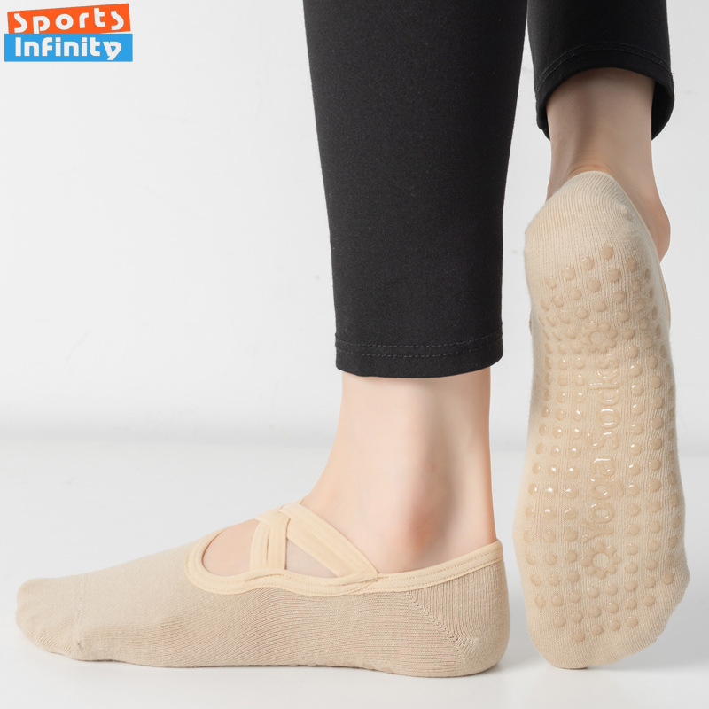 Fashion Cross Straps Backless  – No Show Sock Women recenzja i cena