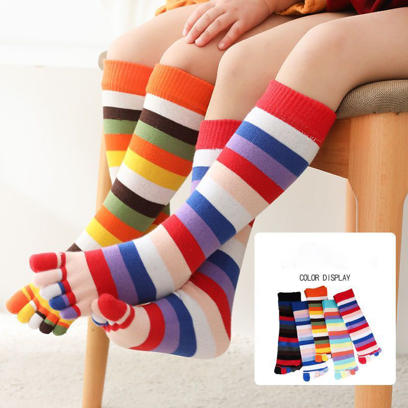 5 Pairs Baby Girls Happy Five  – Toe Sock Split recenzja i cena