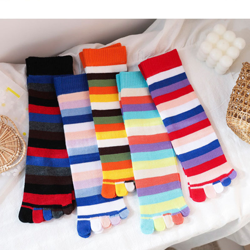 5 Pairs Baby Girls Happy Five  – Toe Sock Split recenzja i cena