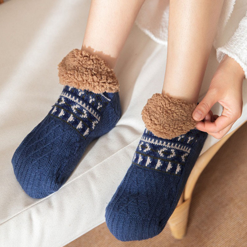 Women Men Fall And Winter Floo – No Show Sock Women recenzja i cena