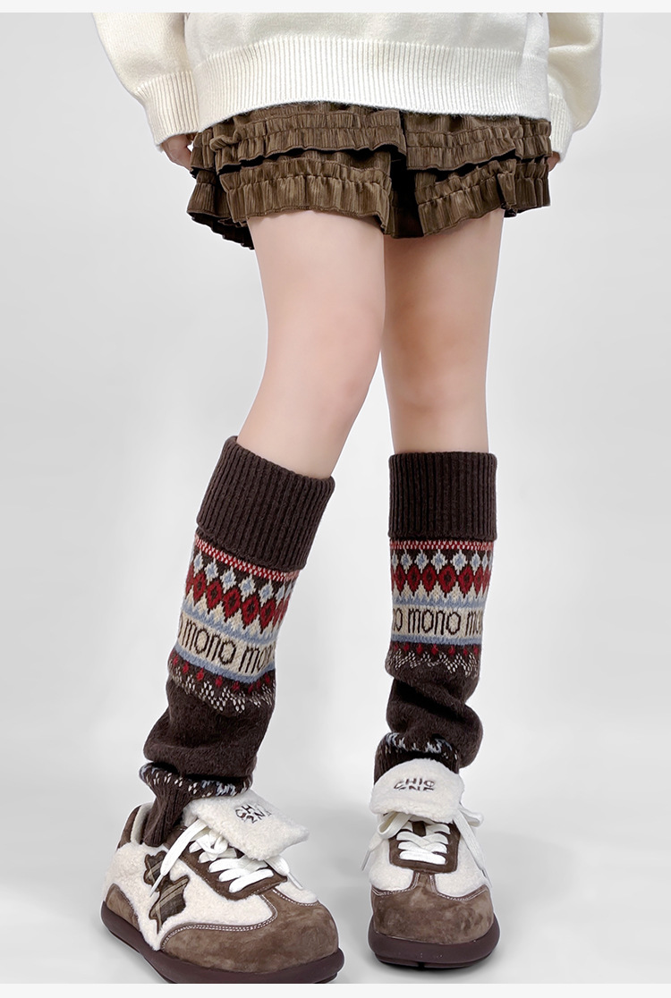 New Women's Knitted Leg Warmer – Boot Sock Slouchy recenzja i cena