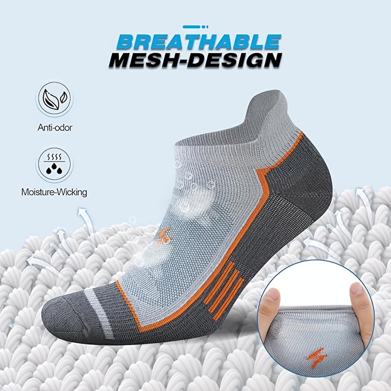 6 Pack Men's Athletic Socks Th – Athletic Sock Cushion recenzja i cena