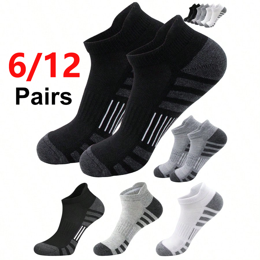 6/24 Pairs Cushioned Breathabl – Athletic Sock Cushion recenzja i cena