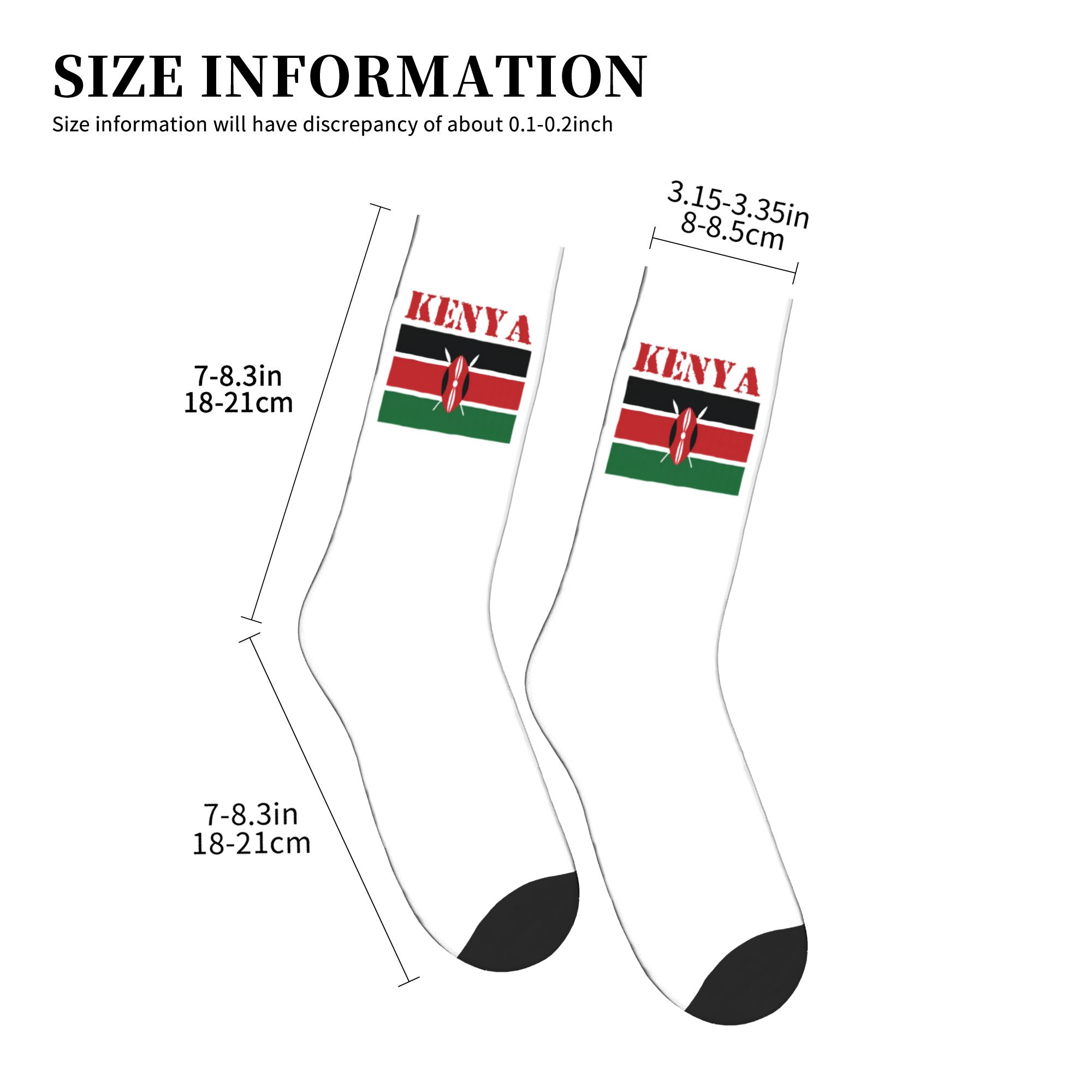 Kenya Flag Dress Socks Men's W – Dress Sock Men recenzja i cena