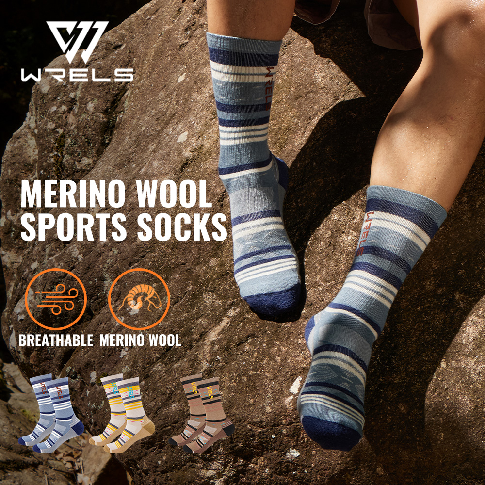 WRELS 1/2/3pairs Merino Wool S – Wool Hiking Sock recenzja i cena