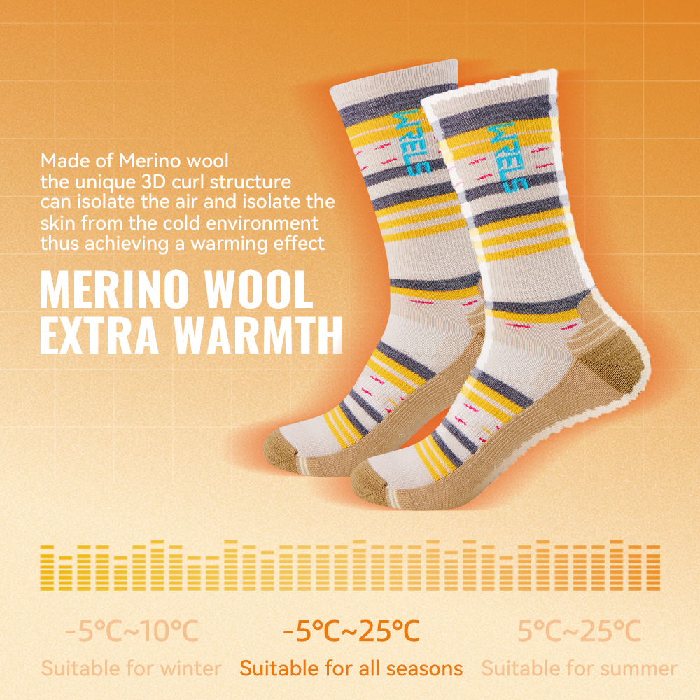 WRELS 1/2/3pairs Merino Wool S – Wool Hiking Sock recenzja i cena