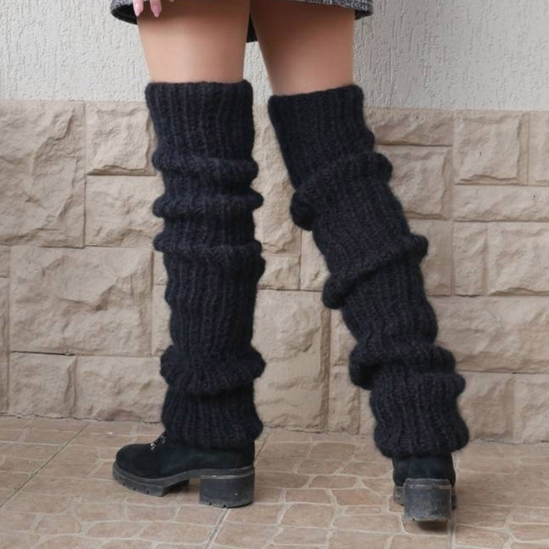 Women Winter Chunky Crochet Kn – Boot Sock Slouchy recenzja i cena