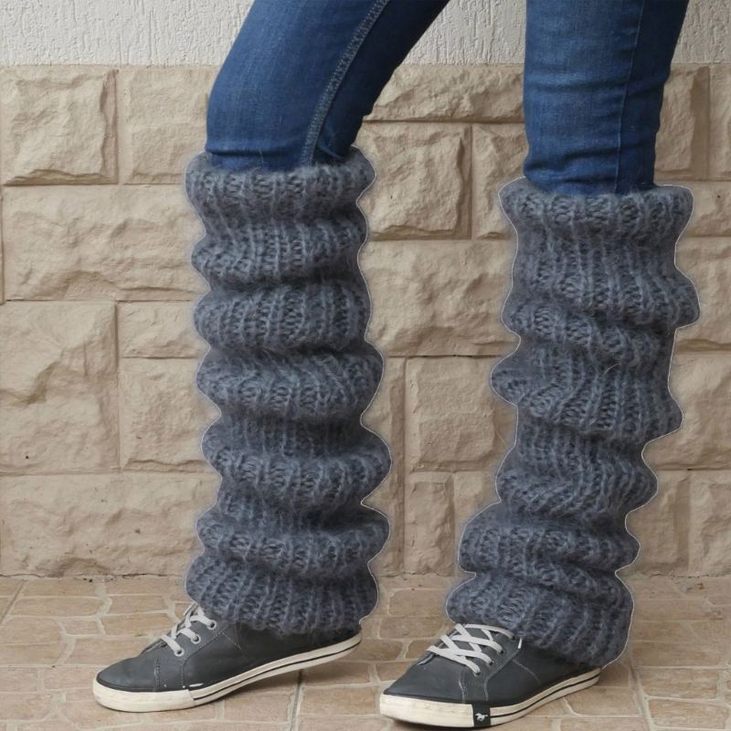 Women Winter Chunky Crochet Kn – Boot Sock Slouchy recenzja i cena