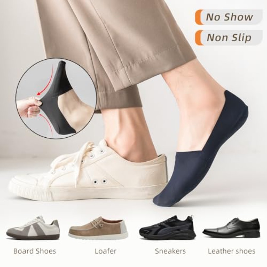 Caudblor Men Thin No Show Sock – Invisibility Sock Loafer recenzja i cena