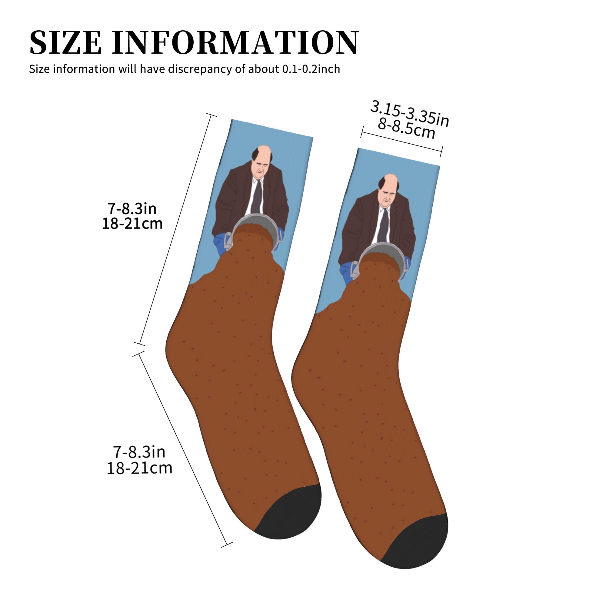 TV Show The Office Kevin's Fam – Dress Sock Men recenzja i cena
