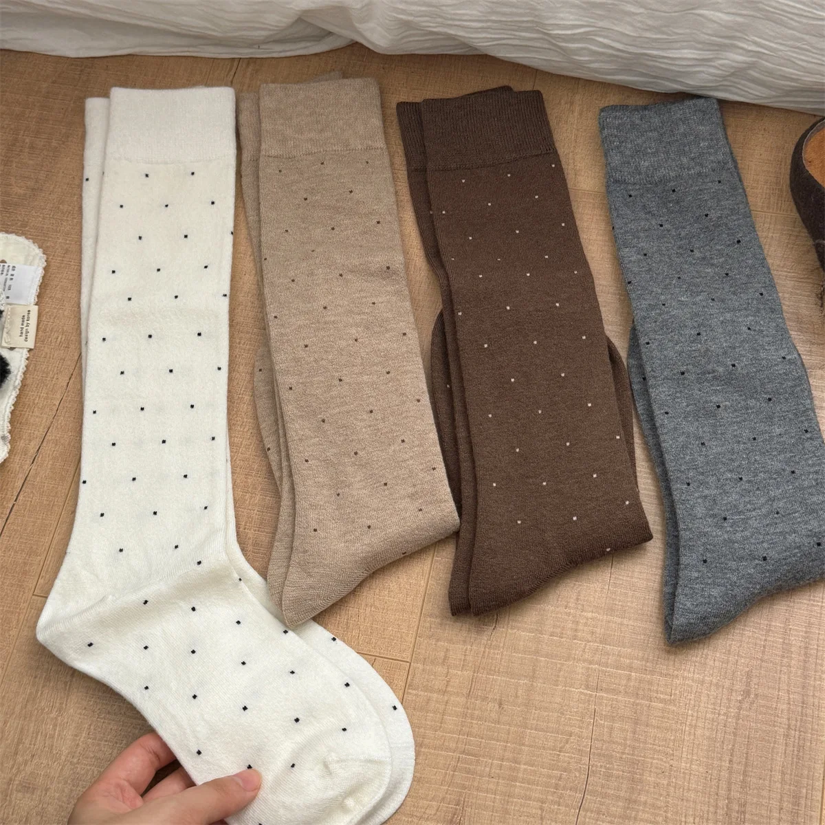 SP&CITY Winter Sweet Polka Dot – Silk Sock Bamboo recenzja i cena