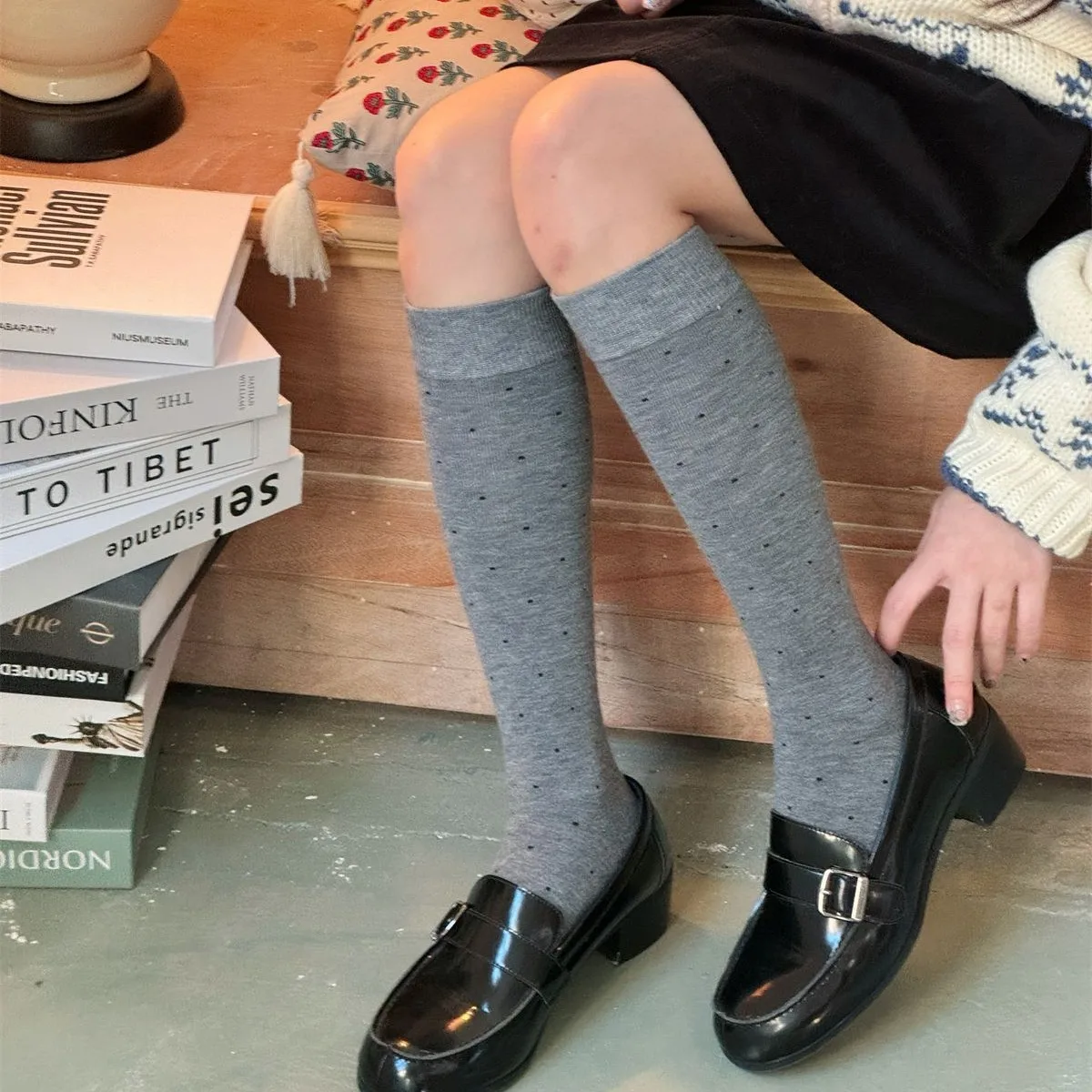 SP&CITY Winter Sweet Polka Dot – Silk Sock Bamboo recenzja i cena
