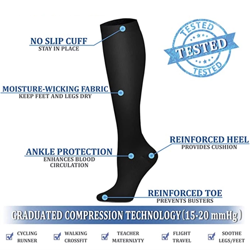 S-XXL Compression Socks Men Wo – Compression Sock Medical recenzja i cena
