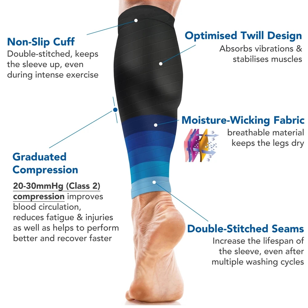 1Pair Calf Compression Sleeve  – Compression Sleeve Calf recenzja i cena