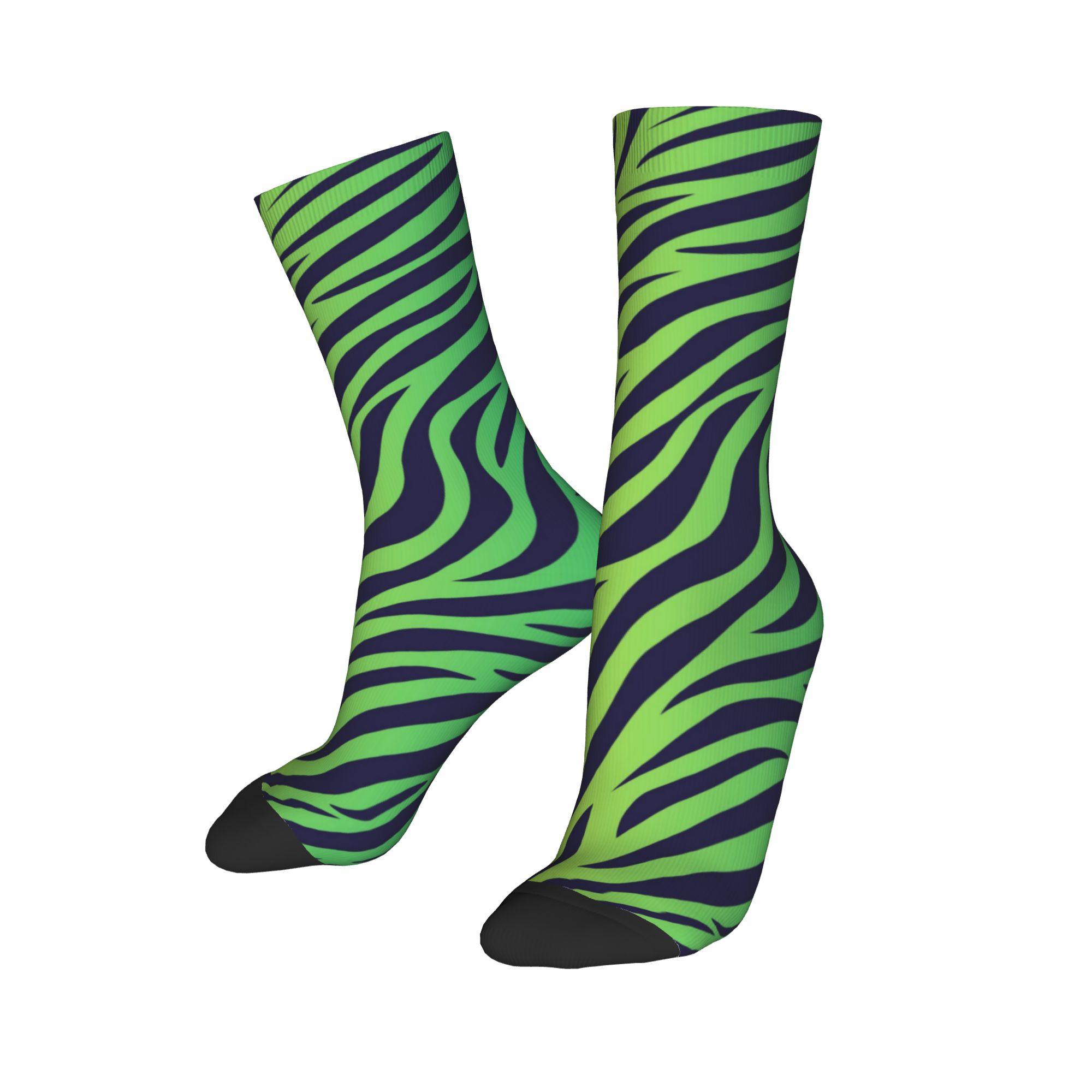 Colorful Tiger Zebra Skin Patt – Dress Sock Men recenzja i cena