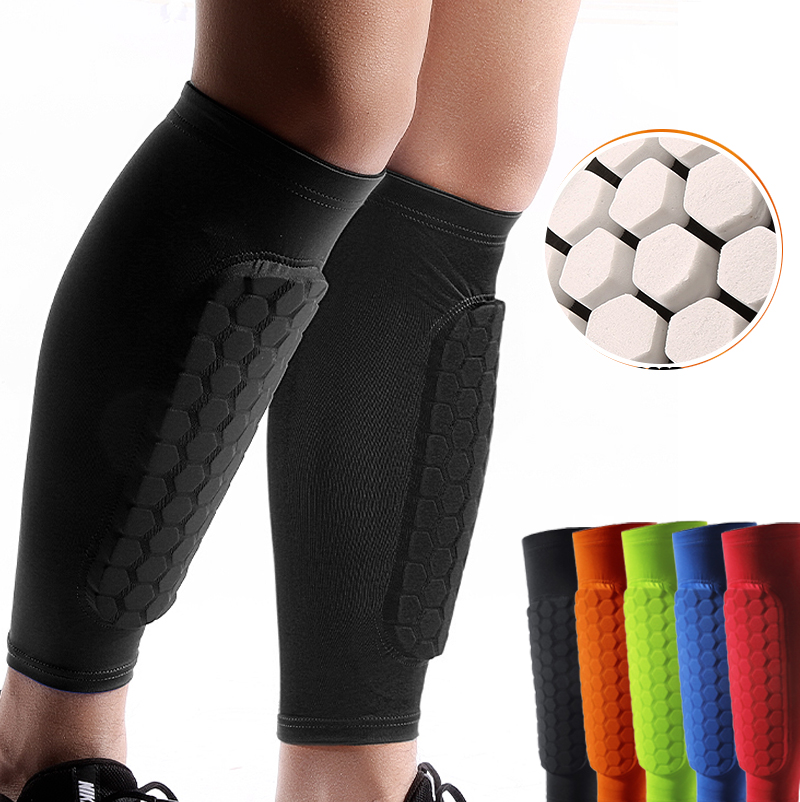 1Pcs Football Shin Guard Socks – Compression Sleeve Calf recenzja i cena