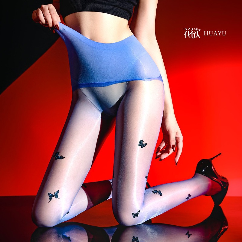 Unisex Butterfly Oil Glossy Pa – Tights Pantyhose Sheer recenzja i cena