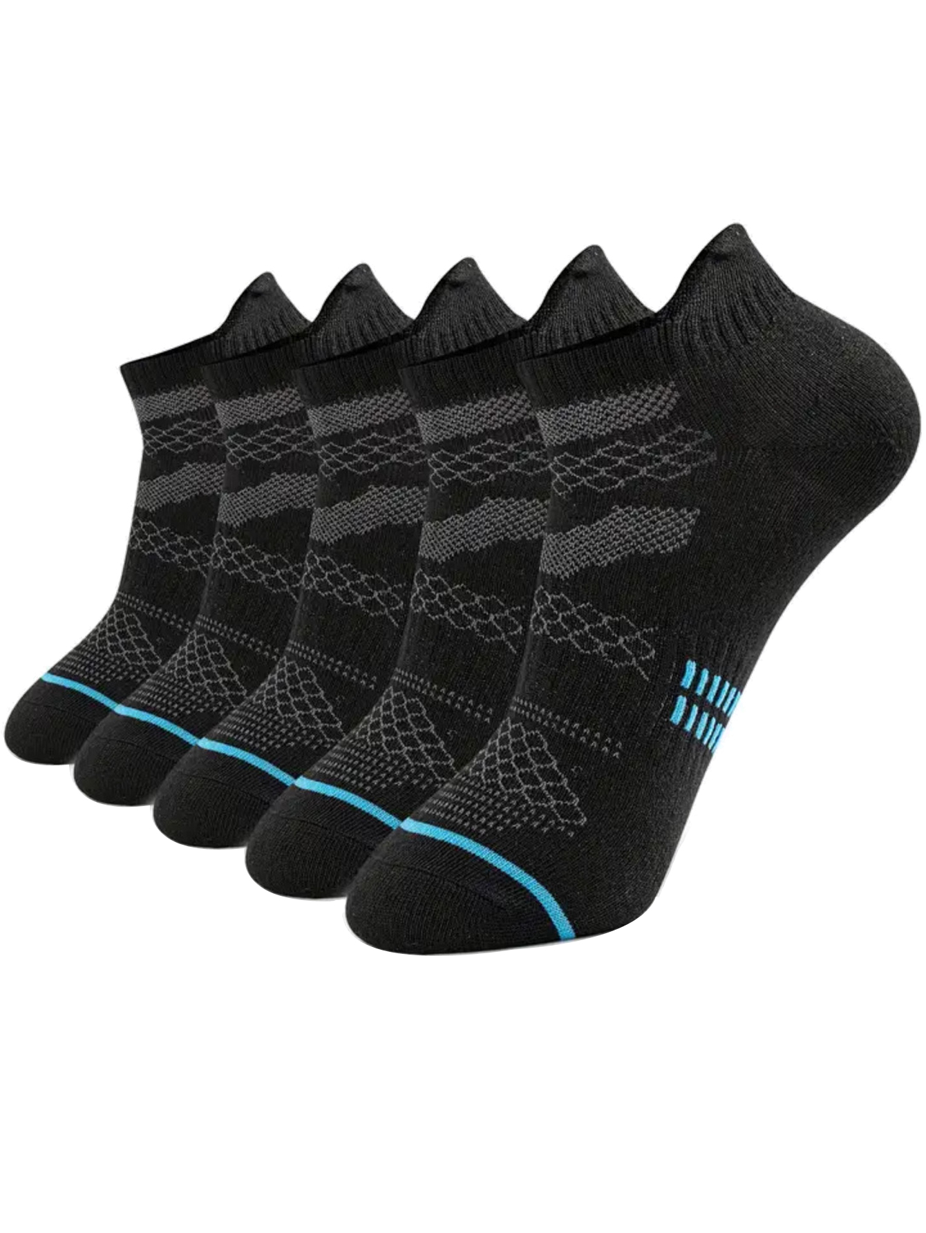 5Pairs Soft Padding No Show So – No Show Sock Women recenzja i cena