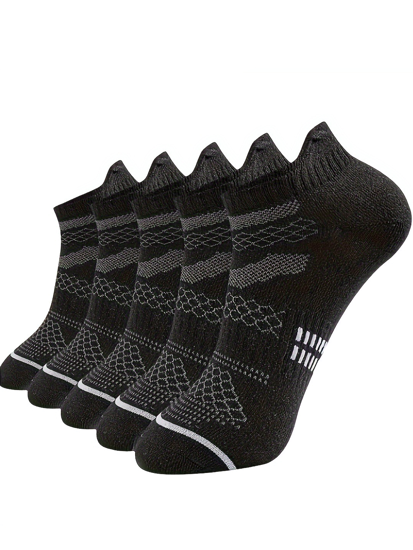 5Pairs Soft Padding No Show So – No Show Sock Women recenzja i cena