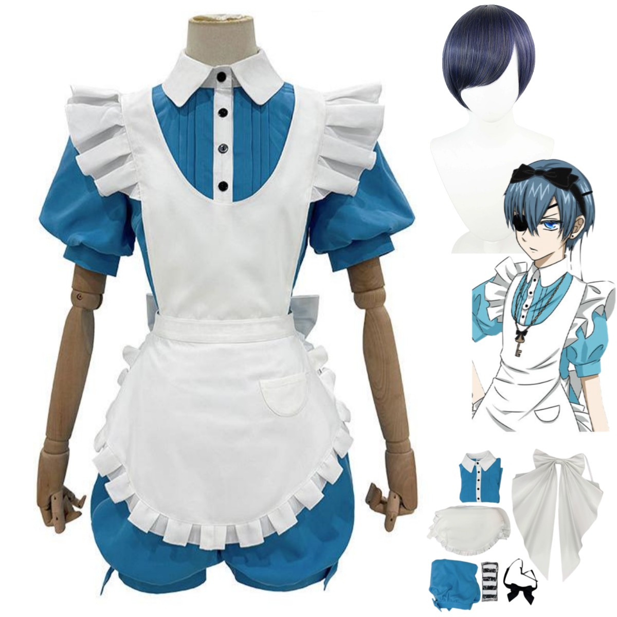 Anime Ciel Phantomhive Smile C – Dress Sock Men recenzja i cena