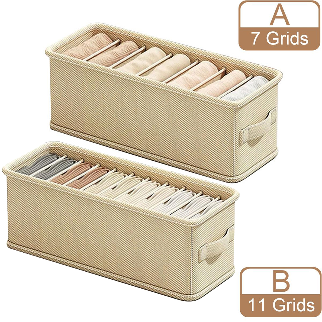 6/7 Grids Drawer Organizer Bra – Sock Organizer Tray recenzja i cena