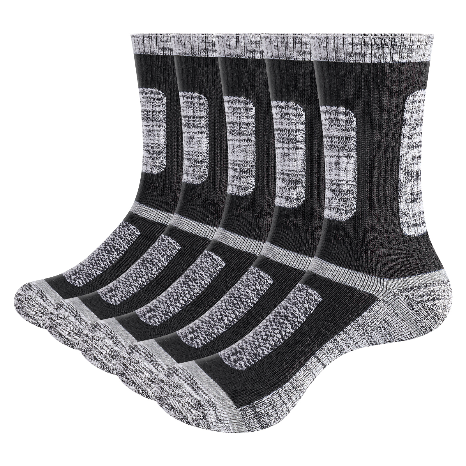 YUEDGE Mens Moisture Wicking C – Cotton Crew Sock Pack recenzja i cena