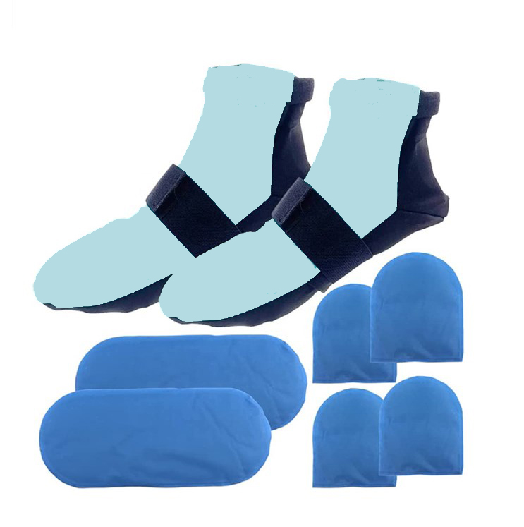 Sky blue burns injury relaxes  – Cotton Crew Sock Pack recenzja i cena
