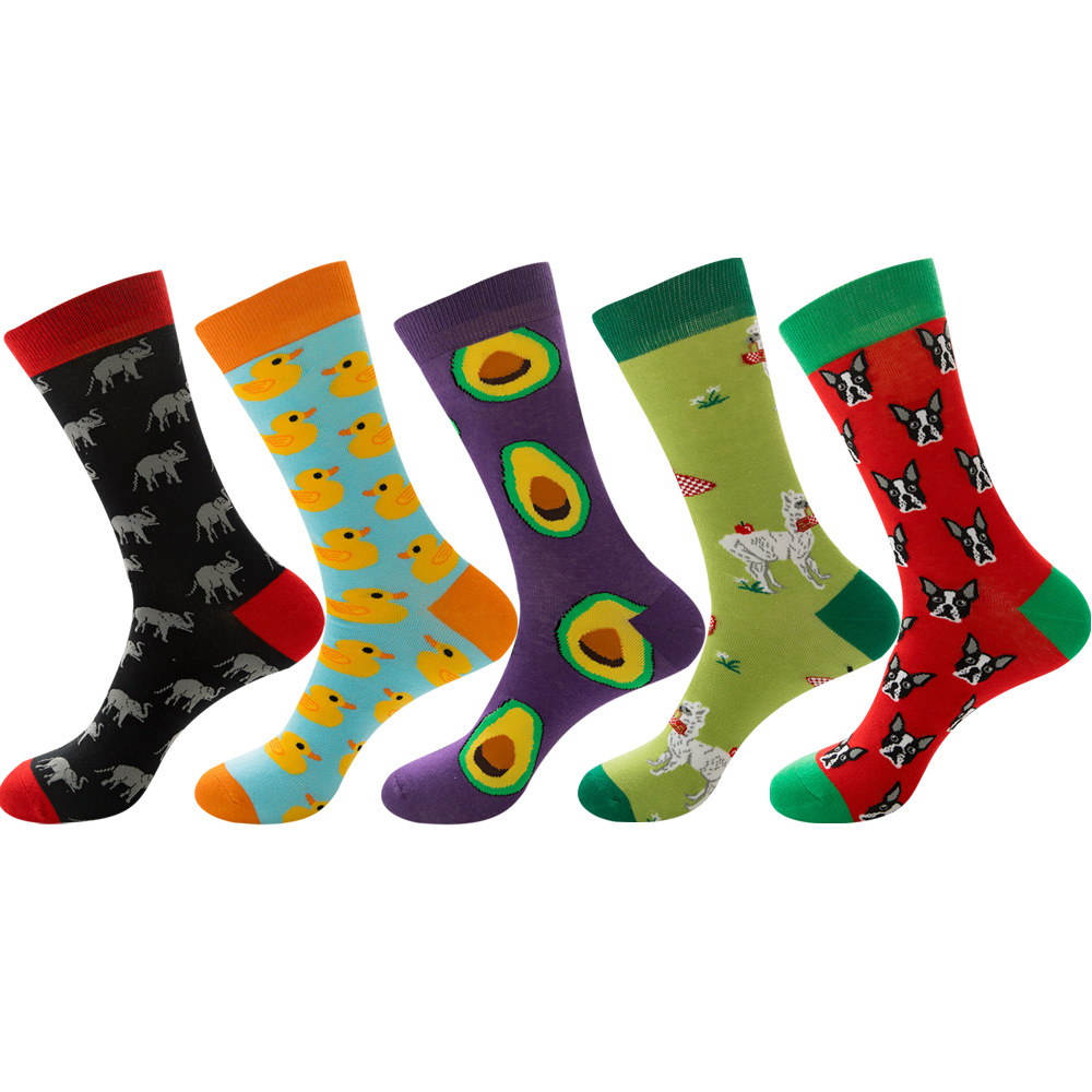 5 pairs lot pack men women soc – Cotton Crew Sock Pack recenzja i cena