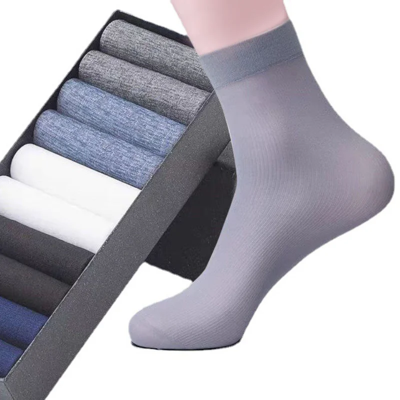 10Pairs Men Socks Summer Ultra – Silk Sock Bamboo recenzja i cena