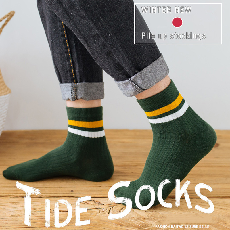 3 Pairs/Pack Cotton Mens Socks – Cotton Crew Sock Pack recenzja i cena