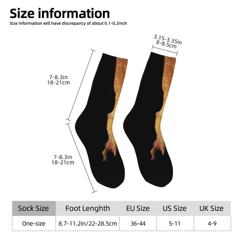 Chicken Paws Feet Mens Crew So – Dress Sock Men recenzja i cena