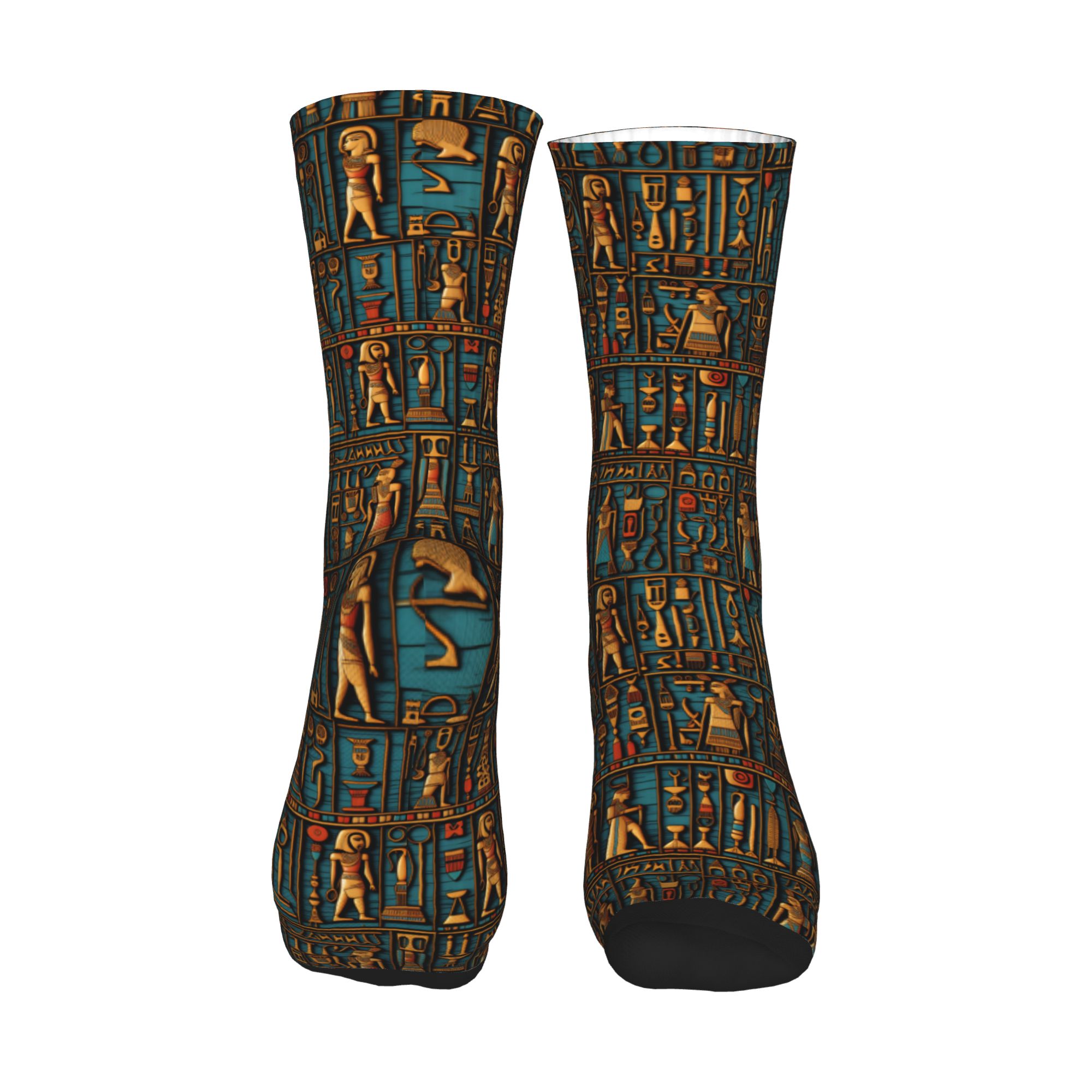 Cool Men's Egyptian Hieroglyph – Dress Sock Men recenzja i cena