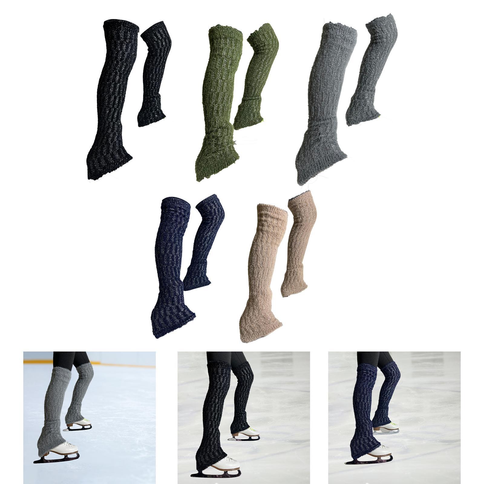 Ice Figure Skating Leg Warmers – Thermal Sock Winter recenzja i cena