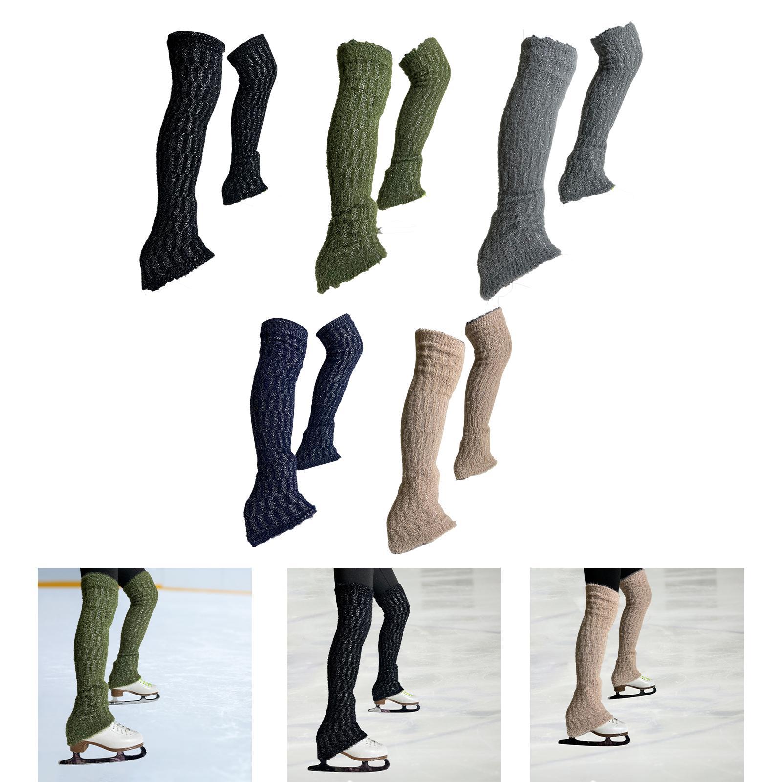 Ice Figure Skating Leg Warmers – Thermal Sock Winter recenzja i cena