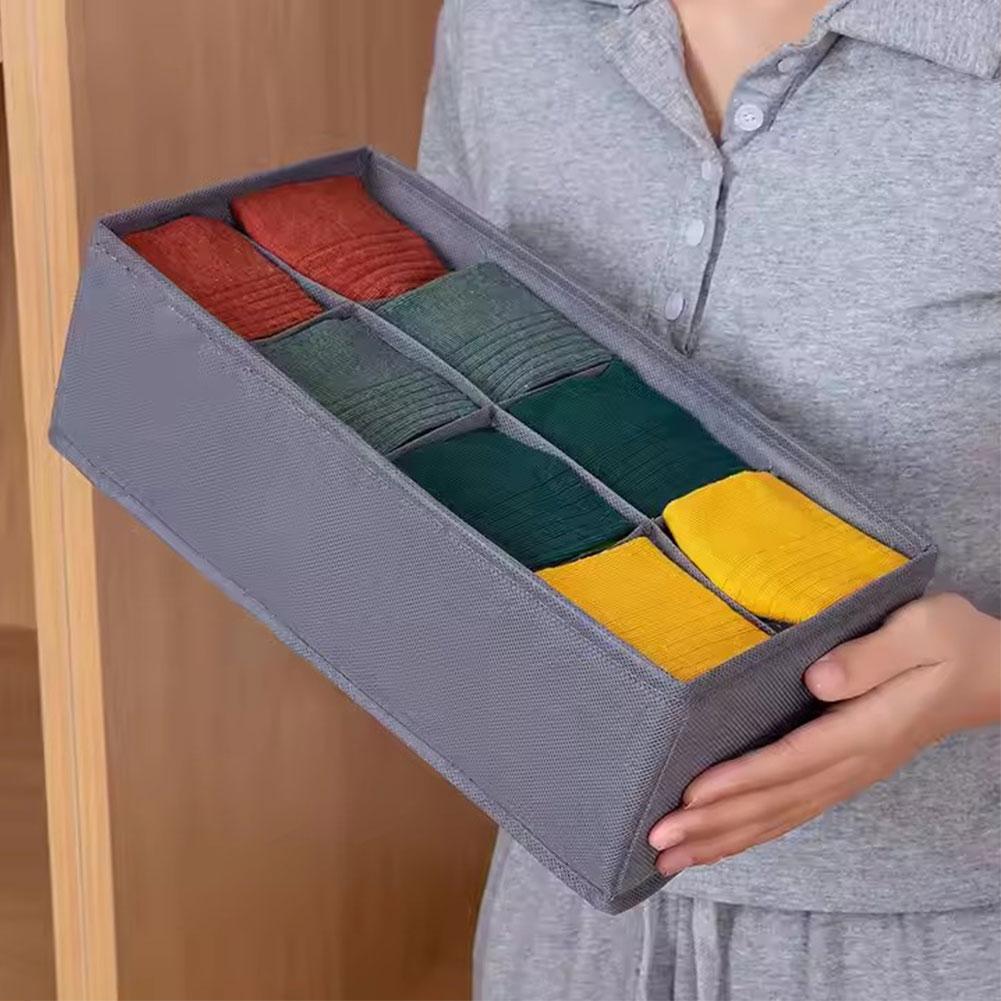 6/7/8/24 Grids Foldable Fabric – Sock Organizer Tray recenzja i cena
