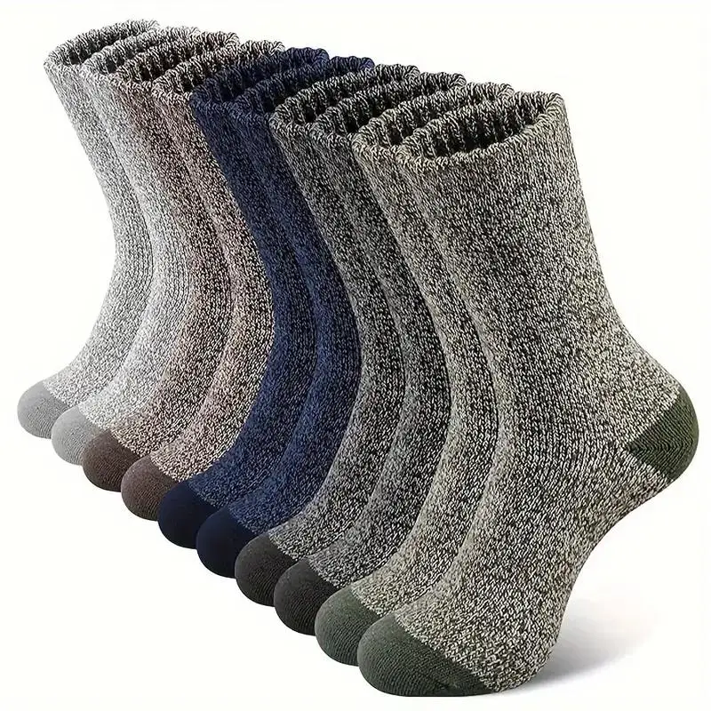5 Pairs Merino Wool Socks for  – Wool Hiking Sock recenzja i cena