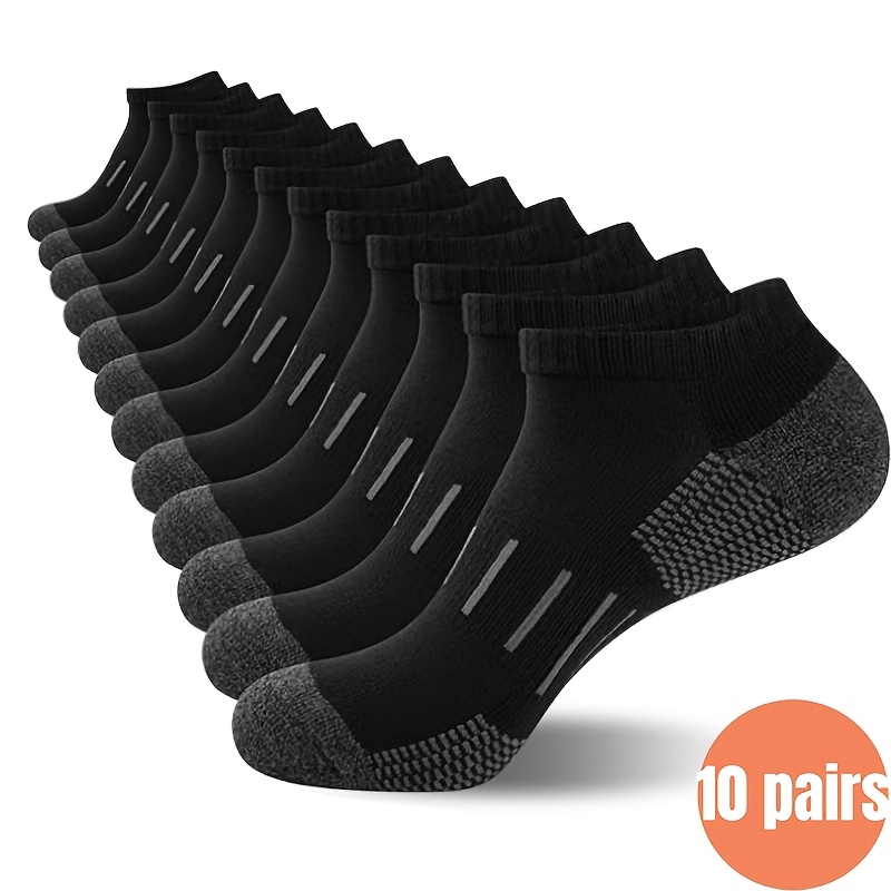 10 Pairs Men's Ankle Socks Hee – Ankle Sock Low Cut recenzja i cena