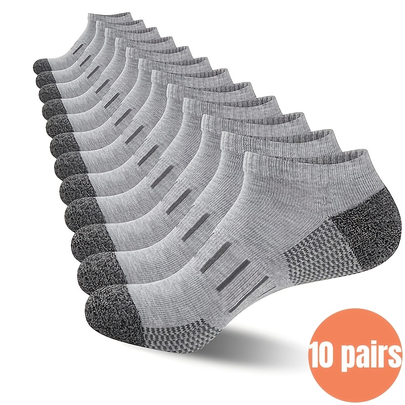 10 Pairs Men's Ankle Socks Hee – Ankle Sock Low Cut recenzja i cena