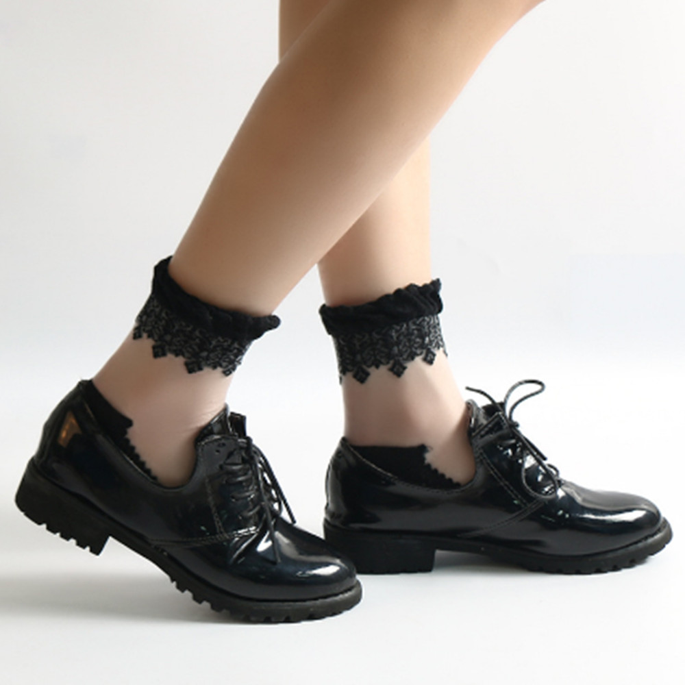 Woman Lace short sock thin soc – Invisibility Sock Loafer recenzja i cena